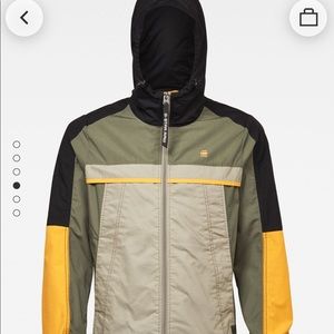 G-Star Colourblock hooded jacket
